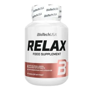 BioTechUSA Relax tablety pre normálnu činnosť nervovej sústavy 60 tbl