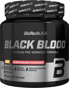 BiotechUSA Black Blood NOX+ - červený pomaranč 330 g
