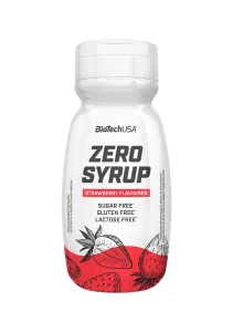 BiotechUSA Zero Syrup, jahoda 320 ml