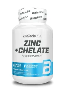 BiotechUSA Zinc + Chelate 60 kapsúl