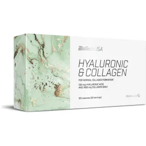 BioTechUSA Hyaluronic & Collagen kapsuly s kolagénom 120 cps