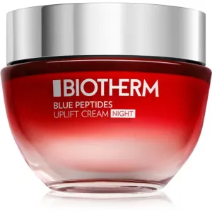 Biotherm Nočný spevňujúci krém s anti-age účinkom Blue Peptides (Uplift Cream Night) 50 ml