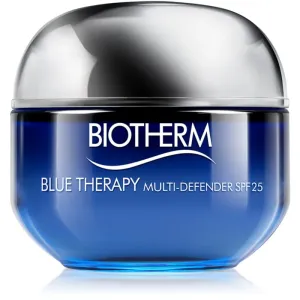 Biotherm Blue Therapy Multi-Defender SPF25 50 ml denný pleťový krém na všetky typy pleti; na normálnu pleť; výživa a regenerácia pleti; proti vráskam