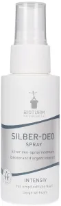 Deodorant sprej so striebrom intensive Bioturm 50ml Obsah: 50 ml