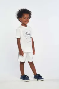 Detské bavlnené tričko Birba&Trybeyond biela farba, s potlačou #8165538