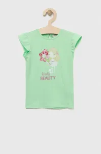 Tričko pre bábätko Birba&Trybeyond zelená farba