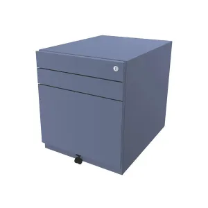 Pojazdný kontajner Note™, s 2 univerzálnymi zásuvkami, 1 závesná registratúra BISLEY