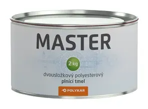 POLYKAR MASTER - Podlahový polyesterový tmel tmavošedá 0,5 kg