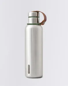 Black+Blum Steel Instulated Water Bottle Large Silver/Olive