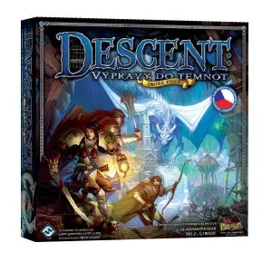 Blackfire Dosková hra Descent: Výpravy do temnot - druhá edice v češtině
