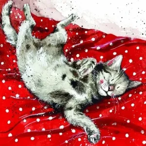 Prianie spiaca mačka - design Alex Clark #2487261