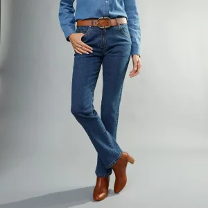 Strečové rovné džínsy, stredná postava #1274910