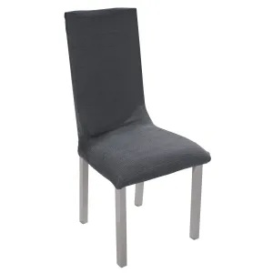 Pružný jednofarebný poťah na stoličku, sedadlo alebo sedadlo + ooperadlo #5785283