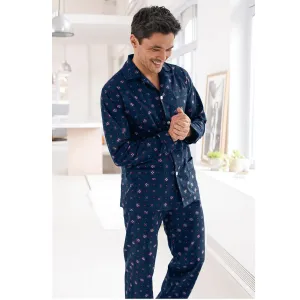Klasické pánske pyžamo s potlačou #7333888