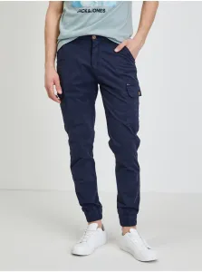 BLEND BHNAN PANTS NOOS Pánske nohavice, tmavo modrá, veľkosť #702513