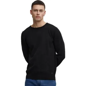 BLEND BHNOLEN PULLOVER Pánsky sveter, čierna, veľkosť #7587406