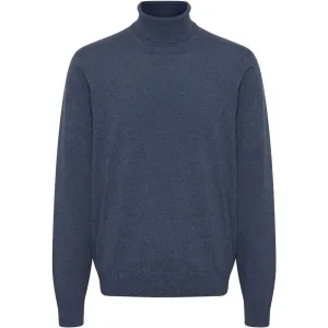 BLEND PULLOVER Pánsky sveter, tmavo modrá, veľkosť #7414687