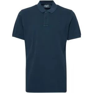 BLEND BHEDINGTON POLO Pánske polo tričko, tmavo modrá, veľkosť M