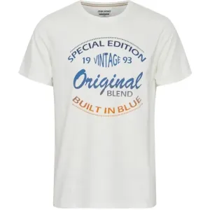 BLEND TEE REGULAR FIT Pánske tričko, biela, veľkosť #5855203