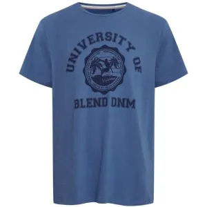BLEND TEE REGULAR FIT Pánske tričko, modrá, veľkosť #5855077