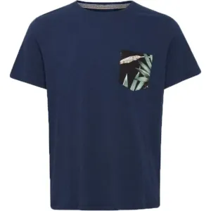 BLEND TEE REGULAR FIT Pánske tričko, tmavo modrá, veľkosť #5855025