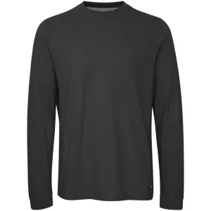 BLEND TEE REGULAR FIT LS Pánske tričko s dlhým rukávom, tmavo sivá, veľkosť #6232289