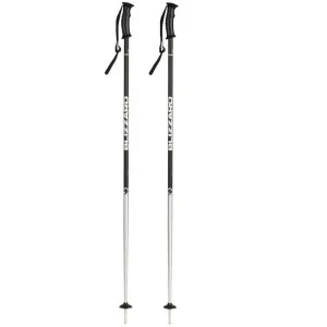 BLIZZARD-Sport ski poles, black matt/silver Čierna 135 cm 23/24