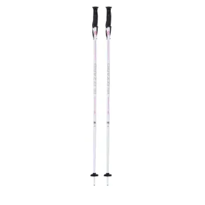 BLIZZARD-Viva Sport ski poles, white/silver/pink Biela 115 cm 23/24