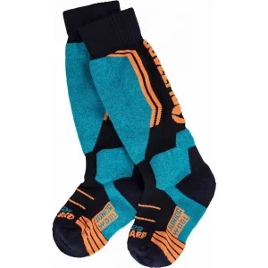 Blizzard ALLROUND WOOL SKI SOCKS JR Detské lyžiarske ponožky, modrá, veľkosť #424297