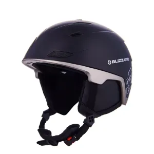 BLIZZARD-Double ski helmet, black matt/gun metal/silver squares Čierna 60/63 cm 23/24