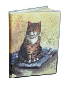 Zápisník s maľovanou mačkou - design Alex Clark #2487332