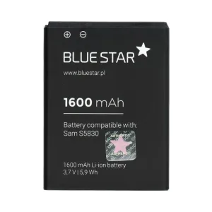 Blue Star Baterie   Samsung Galaxy Ace (S5830)/ Galaxy Gio (S5670) 1600 mAh Li-Ion (BS) PREMIUM