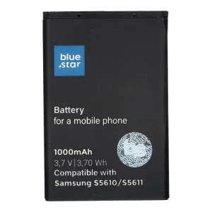 Blue Star Baterie   Samsung S5610/S5611/L700/S3650 Corby/S5620/B34110 Delphi/S5260 Star II 1000 mAh Li-Ion BS PREMIUM