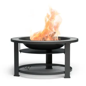 Blumfeldt Merano Circolo 3 v 1, ohnisko s funkciou grilu, dá sa použiť ako stôl, priemer 87 cm #9387678