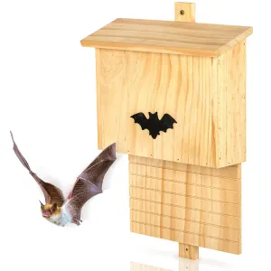 Blumfeldt Domček pre netopiere, hniezdo, pomoc pri prezimovaní, celoročne obývateľný, píniové drevo #1425885
