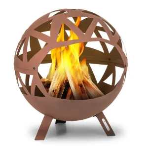 Blumfeldt Colima, ohnisko, Ø 66 cm, guľovitý tvar, rošt na drevené uhlie, popolník #5954580