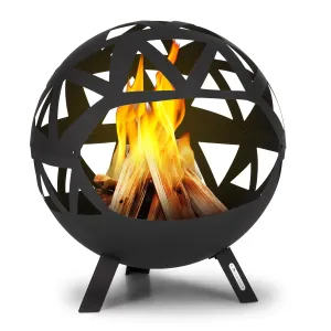 Blumfeldt Colima, ohnisko, Ø 66 cm, guľovitý tvar, rošt na drevené uhlie, popolník #5954579