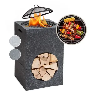 Blumfeldt Monolith, ohnisko s grilom, MgO a oceľový plášť, lapač iskier #1427394