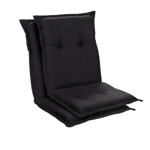 Blumfeldt Prato, čalúnená podložka, podložka na stoličku, podložka na nižšie polohovacie kreslo, na záhradnú stoličku, polyester, 50 × 100 × 8 cm, 2 x čalúnenie #1425381