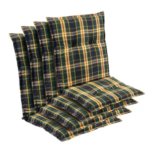 Blumfeldt Prato, čalúnená podložka, podložka na stoličku, podložka na nižšie polohovacie kreslo, na záhradnú stoličku, polyester, 50 × 100 × 8 cm #1425693