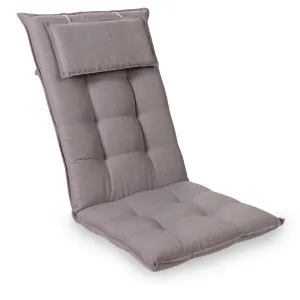 Blumfeldt Sylt, čalúnená podložka, podložka na stoličku, podložka na vyššie polohovacie kreslo, vankúš, polyester, 50 × 120 × 9 cm #1425336