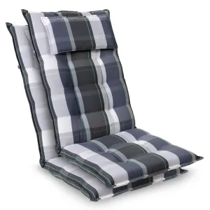 Blumfeldt Sylt, čalúnená podložka, podložka na stoličku, podložka na vyššie polohovacie kreslo, vankúš, polyester, 50 × 120 × 9 cm, 2 x podložka #1425351