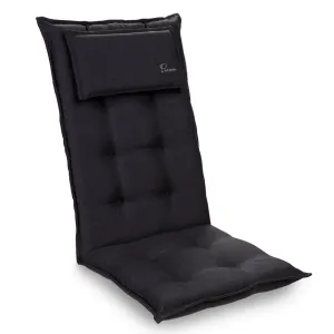Blumfeldt Sylt, čalúnená podložka, podložka na stoličku, podložka na vyššie polohovacie kreslo, vankúš, polyester, 50 × 120 × 9 cm #1425326
