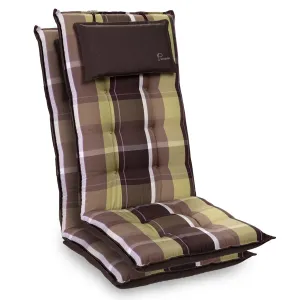 Blumfeldt Sylt, čalúnená podložka, podložka na stoličku, podložka na vyššie polohovacie kreslo, vankúš, polyester, 50 × 120 × 9 cm, 2 x čalúnenie #1425400