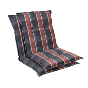 Blumfeldt Prato, čalúnená podložka, podložka na stoličku, podložka na nižšie polohovacie kreslo, na záhradnú stoličku, polyester, 50 × 100 × 8 cm, 2 x čalúnenie #1805607