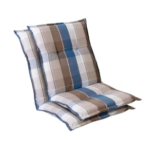 Blumfeldt Prato, čalúnená podložka, podložka na stoličku, podložka na nižšie polohovacie kreslo, na záhradnú stoličku, polyester, 50 × 100 × 8 cm #1805608