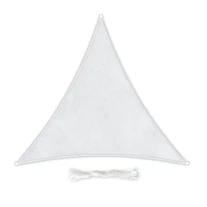 Blumfeldt Trojuholníková slnečná clona, 3 × 3 × 3 m, polyester, priedušná #1426026