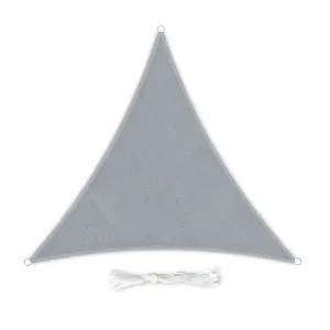 Blumfeldt Trojuholníková slnečná clona, 4 × 4 × 4 m, polyester, priedušná #1426005