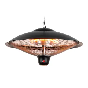 Blumfeldt Heizsporn, stropný ohrievač, 60,5 cm (Ø), LED lampa, diaľkové ovládanie #1425644