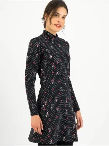 Mikinové a svetrové šaty pre ženy Blutsgeschwister - čierna #613684